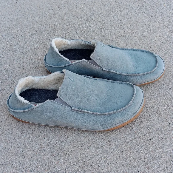 OluKai | Shoes | Olukai Kipuka Hulu Slippers Mens Blue  display picture 3